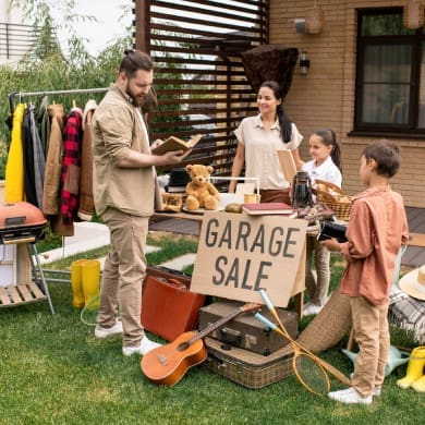 Garage Sale Prior to Listing Home in Order to Eliminate Clutter